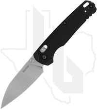 Kershaw Bel Air XL 6110 - Black G-10, Stonewashed