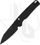 Kershaw Bel Air XL 6110BLK - Black Aluminum, Black PVD