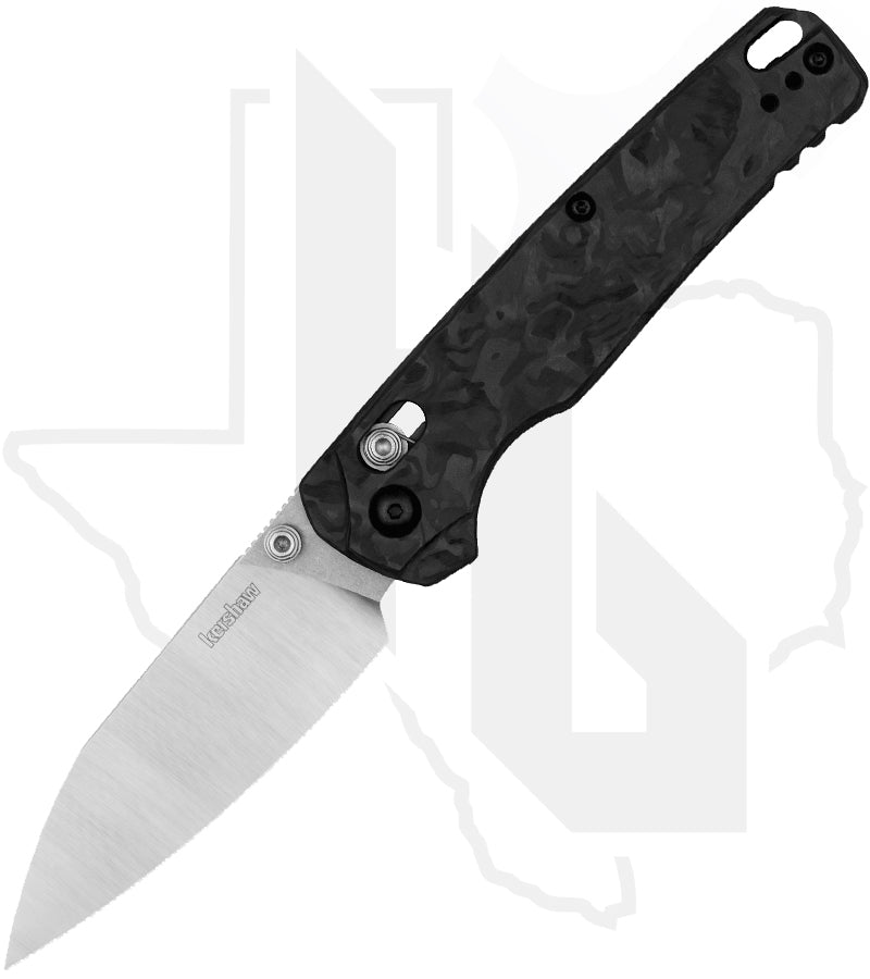Kershaw Bel Air XL 6110CF - Marbled Carbon Fiber, Satin