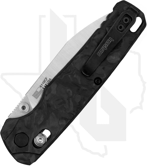 Kershaw Bel Air XL 6110CF - Marbled Carbon Fiber, Satin
