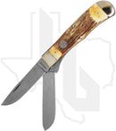 Moore Maker Large Liner Lock Trapper 6206LL - Stag
