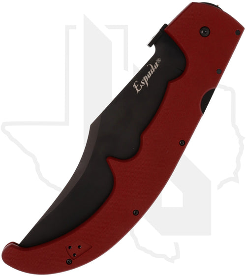 Cold Steel Espada XL 62MGC-RRBK - Ruby Red G-10, Black