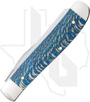 W.R. Case Mini Trapper 63731 - Blue Sycamore Wood, Smooth (7207 SS)