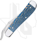 W.R. Case RussLock 63734 - Blue Sycamore Wood, Smooth (71953L SS)