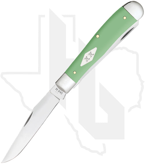 W.R. Case Trapper 63830 - Mint Green Synthetic, Smooth (4254 SS)
