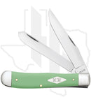 W.R. Case Trapper 63830 - Mint Green Synthetic, Smooth (4254 SS)