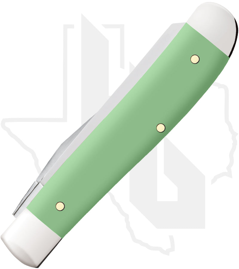 W.R. Case Mini Trapper 63831 - Mint Green Synthetic, Smooth (4207 SS)