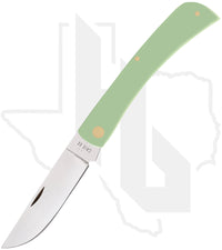 W.R. Case Sod Buster 63837 - Mint Green Synthetic, Smooth (4138 SS)