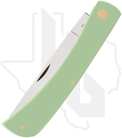 W.R. Case Sod Buster 63837 - Mint Green Synthetic, Smooth (4138 SS)