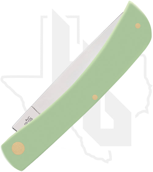 W.R. Case Sod Buster 63837 - Mint Green Synthetic, Smooth (4138 SS)
