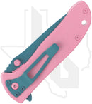CRKT Drifter 6450D2P - Pink & Blue G-10