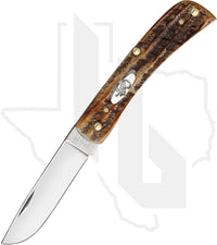 W.R. Case Sod Buster Jr 65310 - 6.5 BoneStag, Jigged (6.5137 SS)