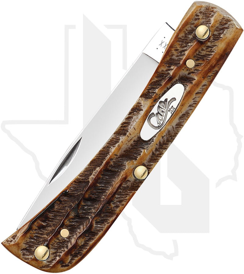 W.R. Case Sod Buster Jr 65310 - 6.5 BoneStag, Jigged (6.5137 SS)