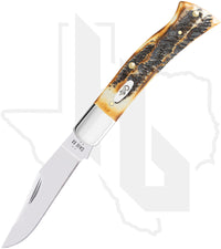 W.R. Case Axe Handle 65348 - 6.5 BoneStag, Jigged (BR6.51135 SS)