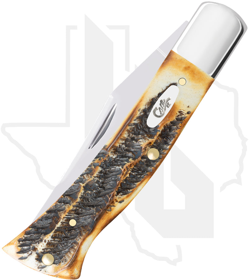 W.R. Case Axe Handle 65348 - 6.5 BoneStag, Jigged (BR6.51135 SS)