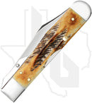 W.R. Case Cheetah Cub 65349 - 6.5 BoneStag, Jigged (6.511 1/2L SS)