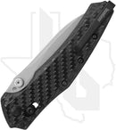 Kershaw Bareknuckle Duralock 6777CF - Carbon Fiber, Working Finish