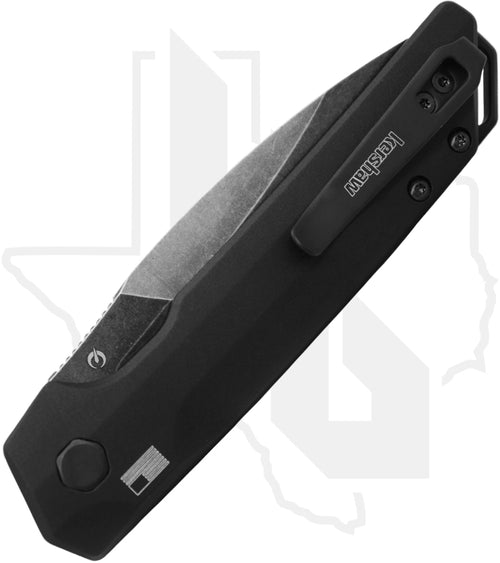 Kershaw Launch Iridium 7038FDEG - FDE G-10, Black Aluminum, Blackwashed