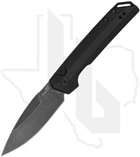 Kershaw Launch Iridium 7038G10 - Black G-10, Black Aluminum, Blackwashed