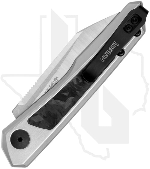 Kershaw Launch 20 7050 - Aluminum, Carbon Fiber, Satin