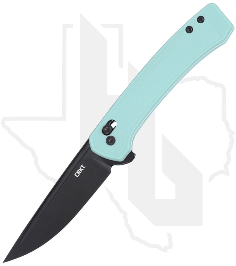 CRKT Q Compact 7075B - Aqua GRN