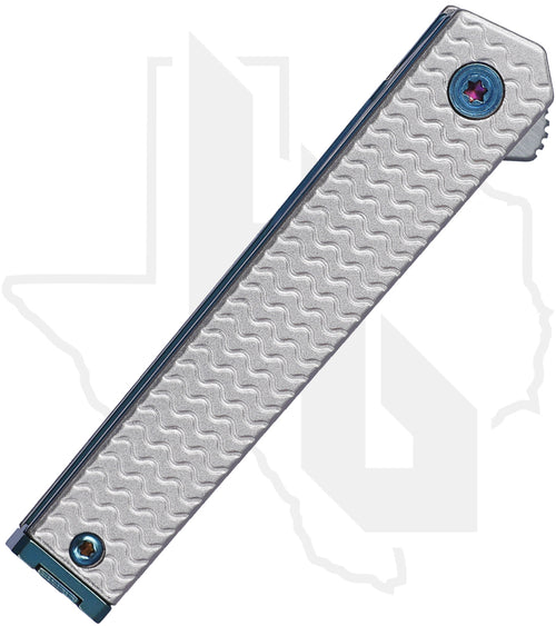 CRKT CEO Microflipper 7081 - Gray, Drop Point