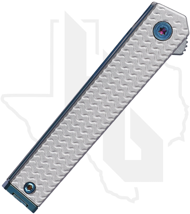 CRKT CEO Microflipper 7081 - Gray, Drop Point