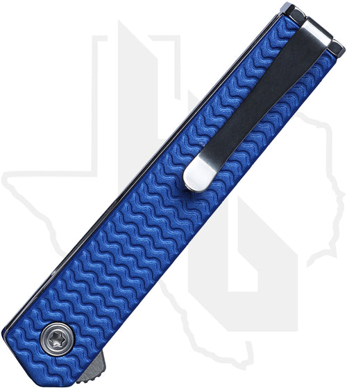 CRKT CEO Microflipper 7083 - Blue, Sheepsfoot