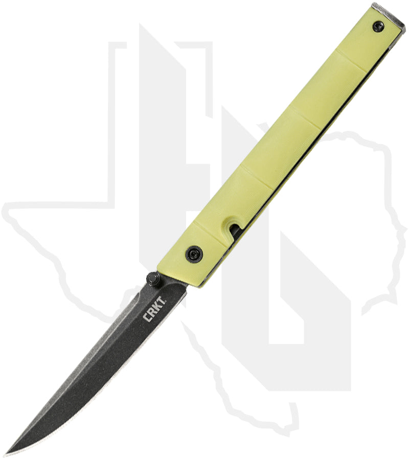 CRKT CEO Thumbstud 7096YGK - Bamboo Yellow