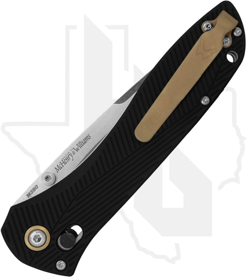 Benchmade Blue Class Seven Ten 710-25 - Black Aluminum