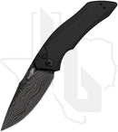 Kershaw Launch 1 7100BLKDAM - Black Aluminum, Damascus
