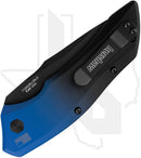 Kershaw Launch 1 7100GBLUBLK - Blue/Black Gradient Aluminum, Black