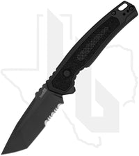 Kershaw Launch 16 7105 - Black Aluminum, Black Cerakote