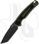 Kershaw Launch 16 7105OLBLK - OD Green Aluminum, Black Cerakote