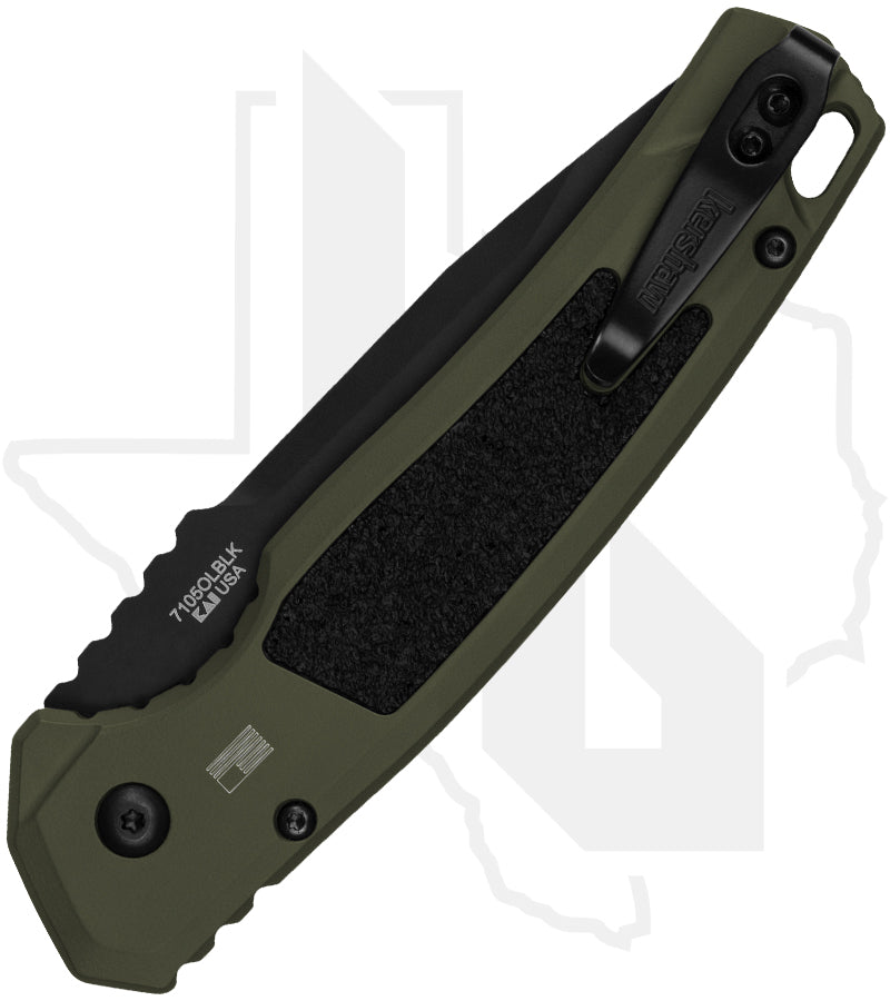 Kershaw Launch 16 7105OLBLK - OD Green, Tanto