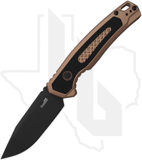 Kershaw Launch 21 7106 - FDE Aluminum, Black PVD