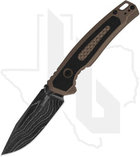 Kershaw Launch 21 7106DAM - FDE Aluminum, Damascus