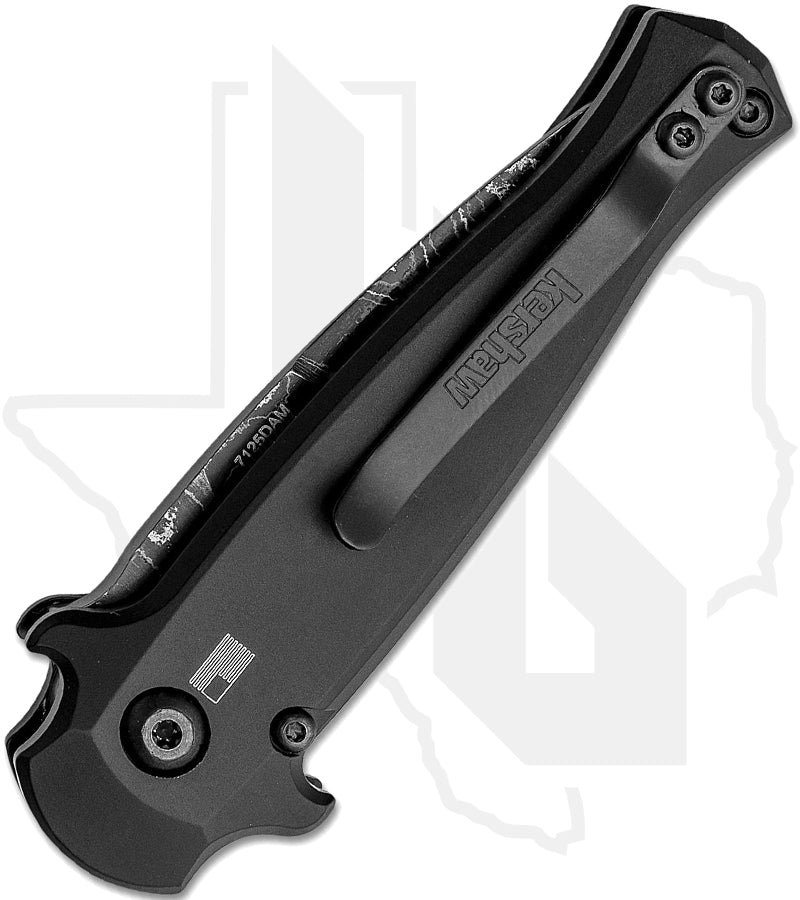Kershaw Launch 12 7125DAM - Black, Carbon Fiber inlay
