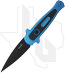 Kershaw Launch 12 7125TEALBLK - Teal Aluminum, Carbon Fiber Inlay, Black