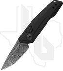 Kershaw Launch 9 7250DAM - Black Aluminum, Damascus