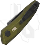 Kershaw Launch 9 7250OLBW - OD Green Aluminum, Blackwashed