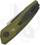 Kershaw Launch 9 7250OLSW - OD Green Aluminum, Stonewashed