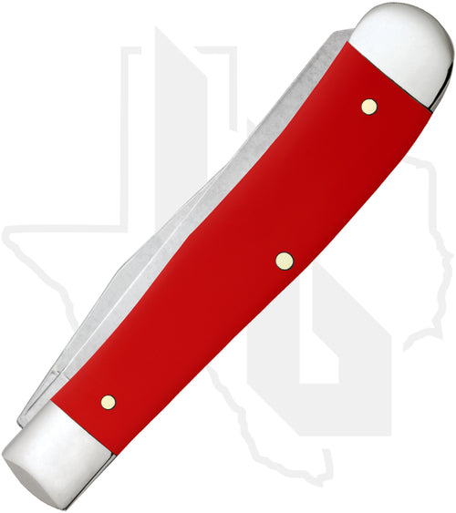 W.R. Case Trapper 73930 - American Workman, Red Synthetic, Smooth (4254 CS)