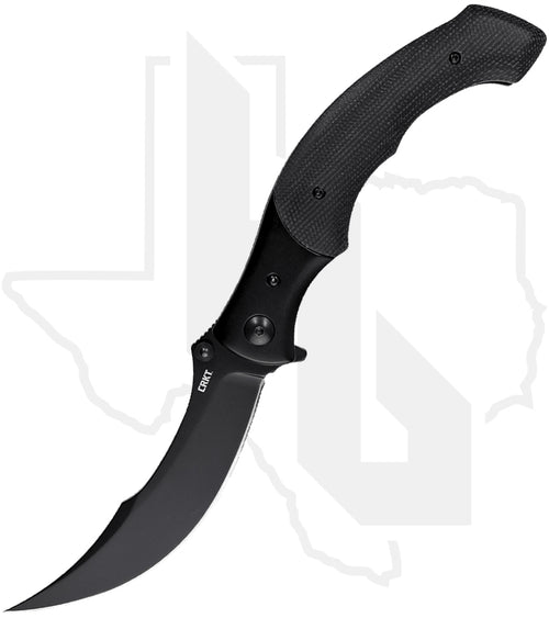 CRKT Ritual 7471K - Black Micarta, Assisted