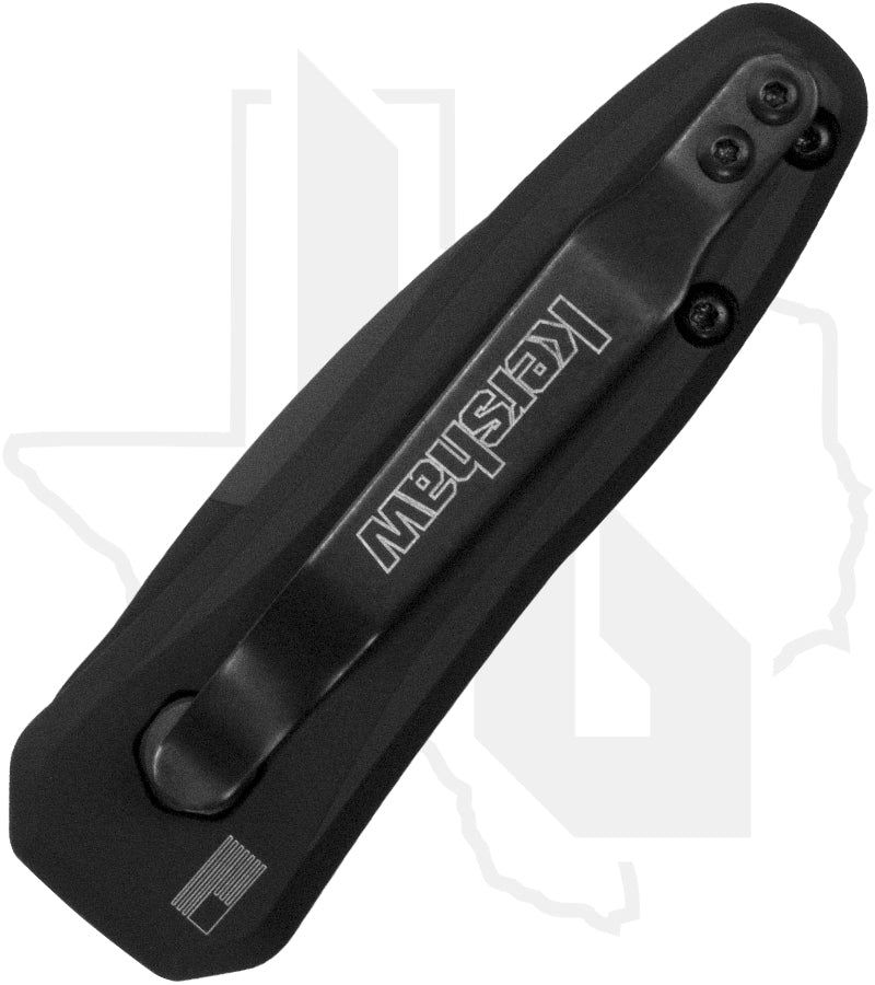 Kershaw Launch 4 7500BLK - Black Aluminum, Black Cerakote