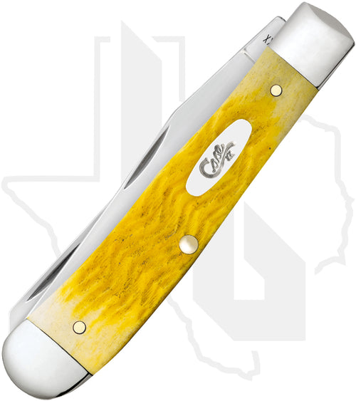 W.R. Case Trapper 75310 - Yellow Bone, Platts Jig (6254 SS)