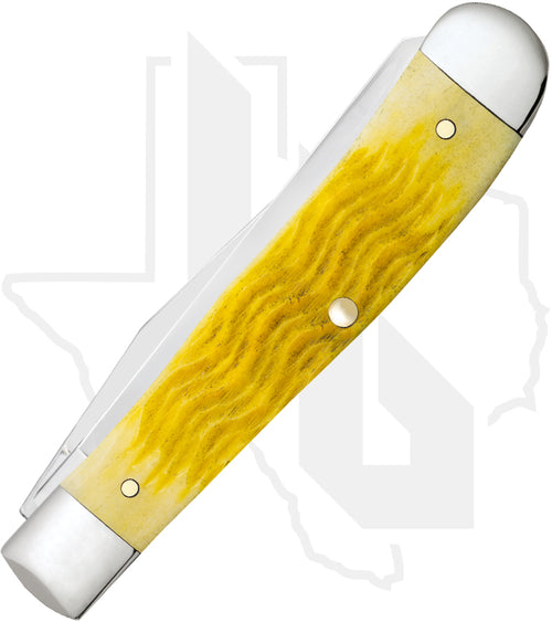 W.R. Case Trapper 75310 - Yellow Bone, Platts Jig (6254 SS)
