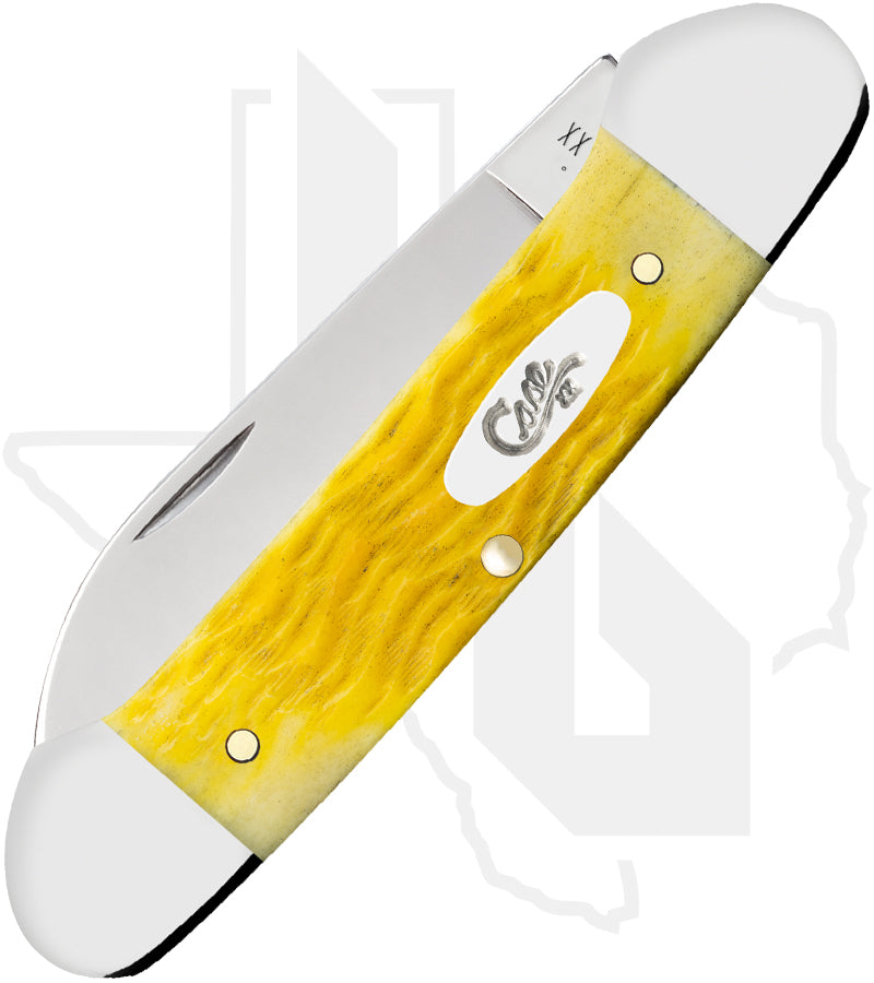 W.R. Case Canoe 75312 - Yellow Bone, Platts Jig (62131 SS)