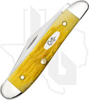 W.R. Case Peanut 75314 - Yellow Bone, Platts Jig (6220 SS)