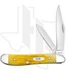 W.R. Case Peanut 75314 - Yellow Bone, Platts Jig (6220 SS)